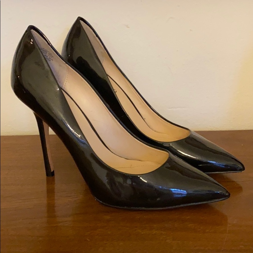 Boutique 9, Black patent leather pumps. Sz 9.5